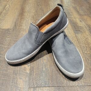 Gray Slip-On Men's Shoes